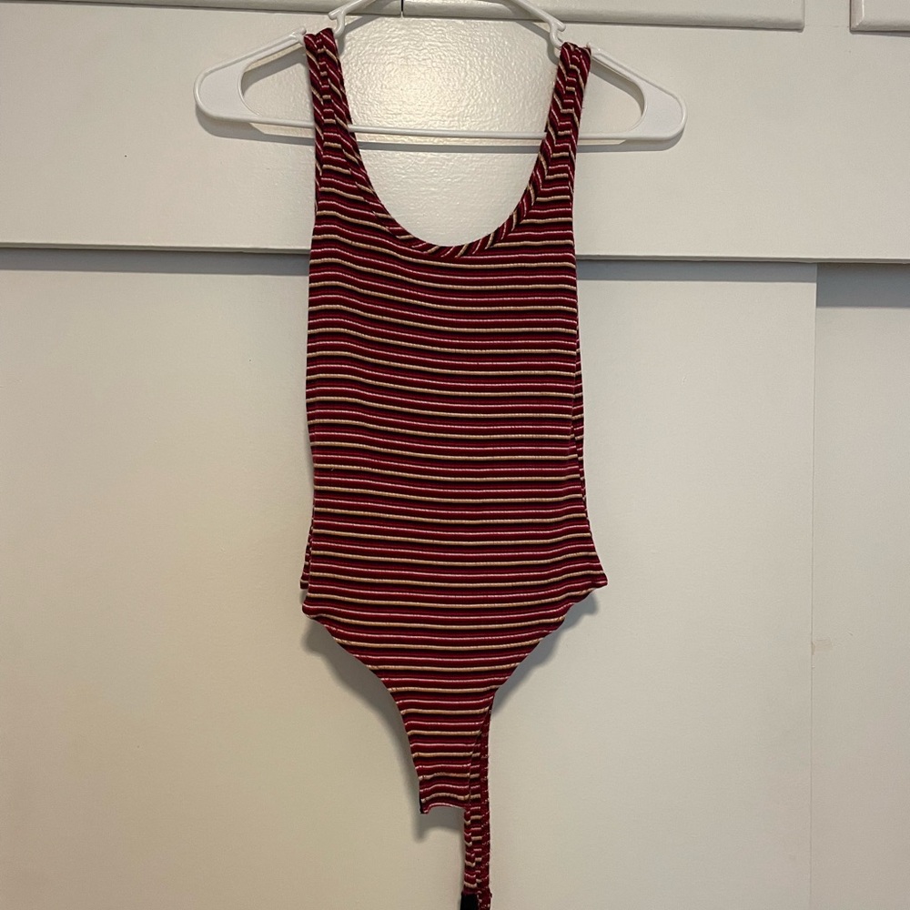 Striped Bodysuit